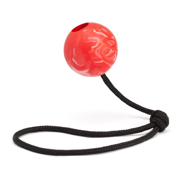 Rubber Ball with Rope