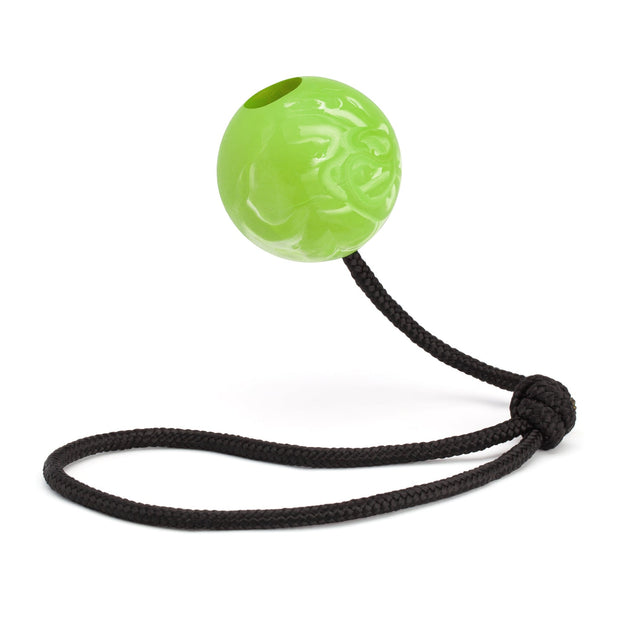 Rubber Ball with Rope