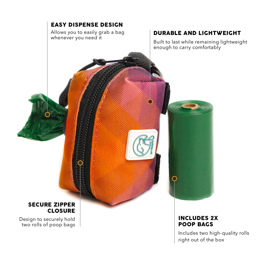 granite gear - air zippditty Embark Harness Co. Adventure Poop Bag Holder, Aurora